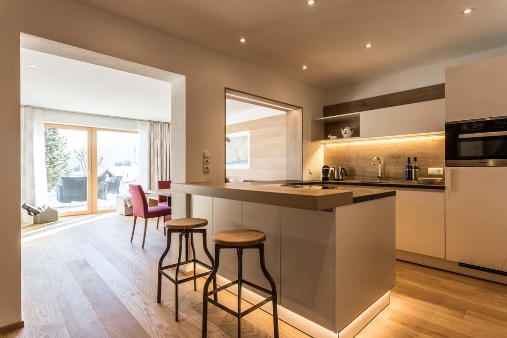 Slow Living Suite - Ferienwohnung Mit Privater Sauna & Garten Fiss Eksteriør bilde