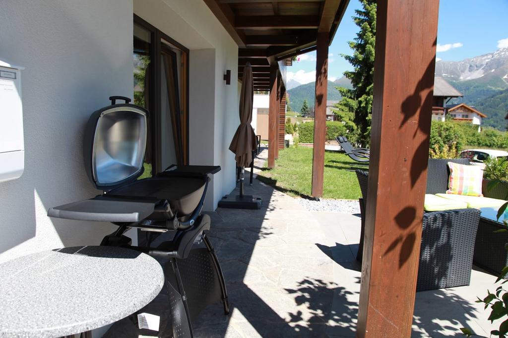 Slow Living Suite - Ferienwohnung Mit Privater Sauna & Garten Fiss Eksteriør bilde